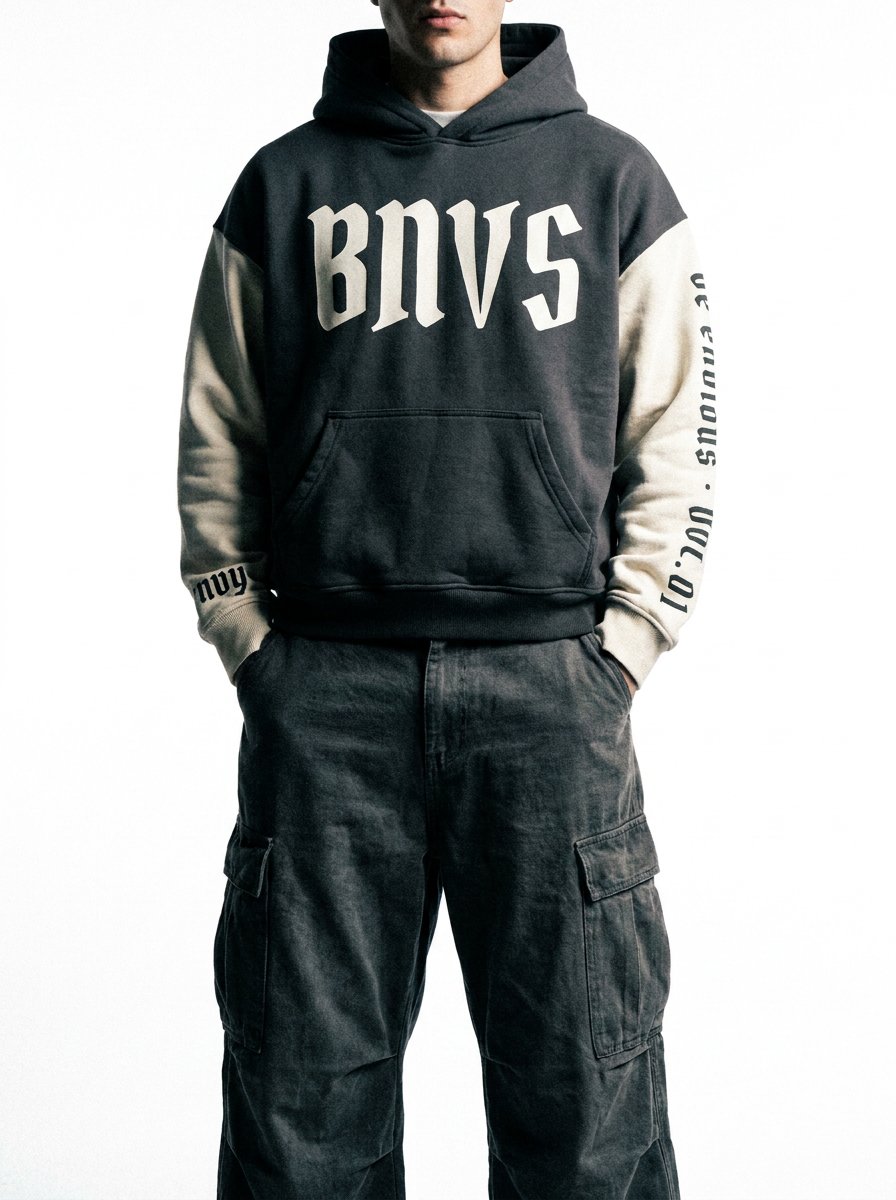 Benign Envy Hoodie — Black n Bone
